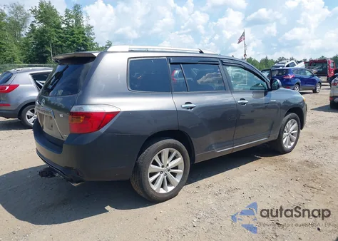 2008 Toyota Highlander Sport from USA, damaged, VIN JTEES43AX82072248